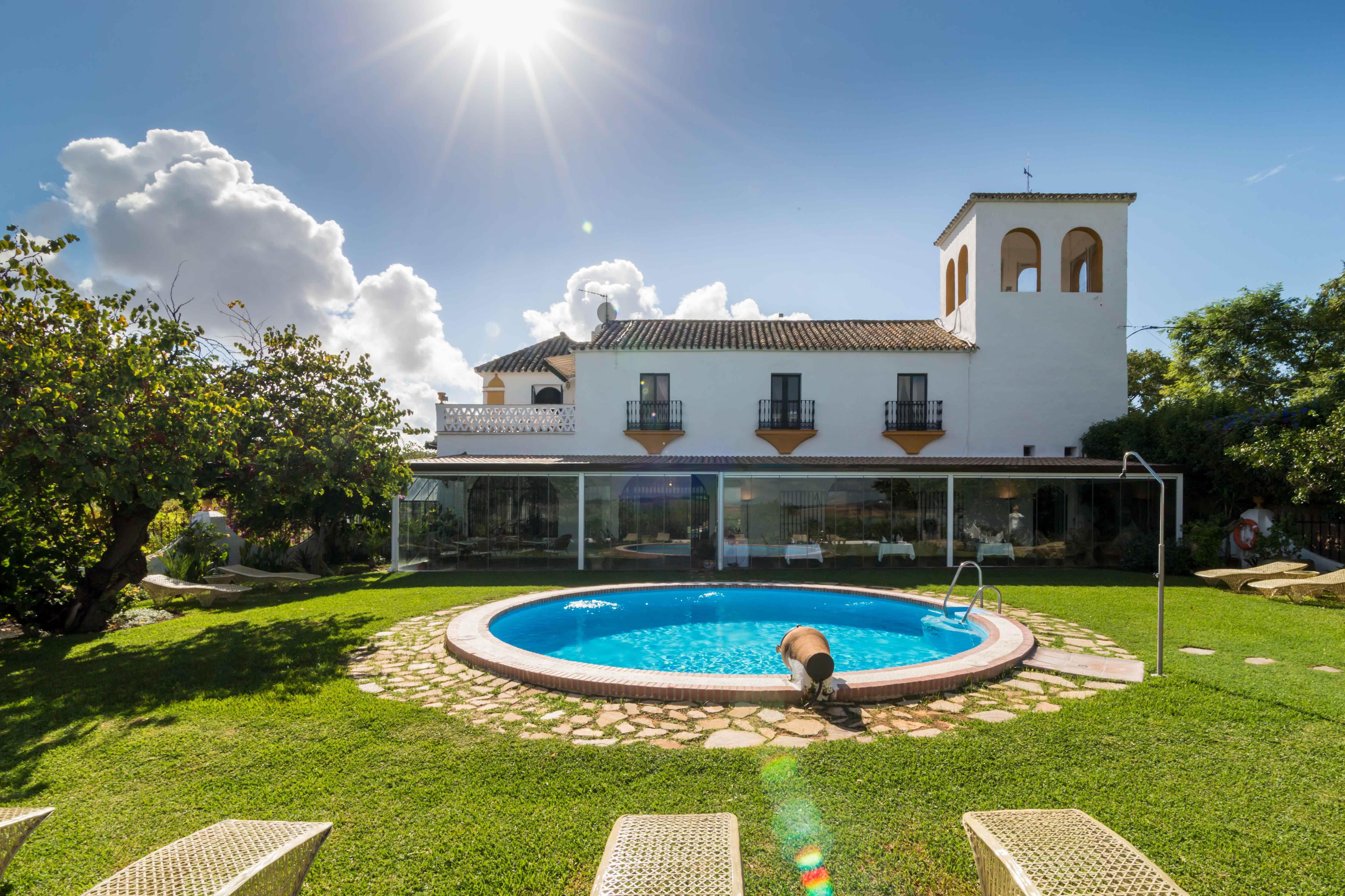 Hacienda El Santiscal Adults Only Hotel Arcos de la Frontera Exterior foto