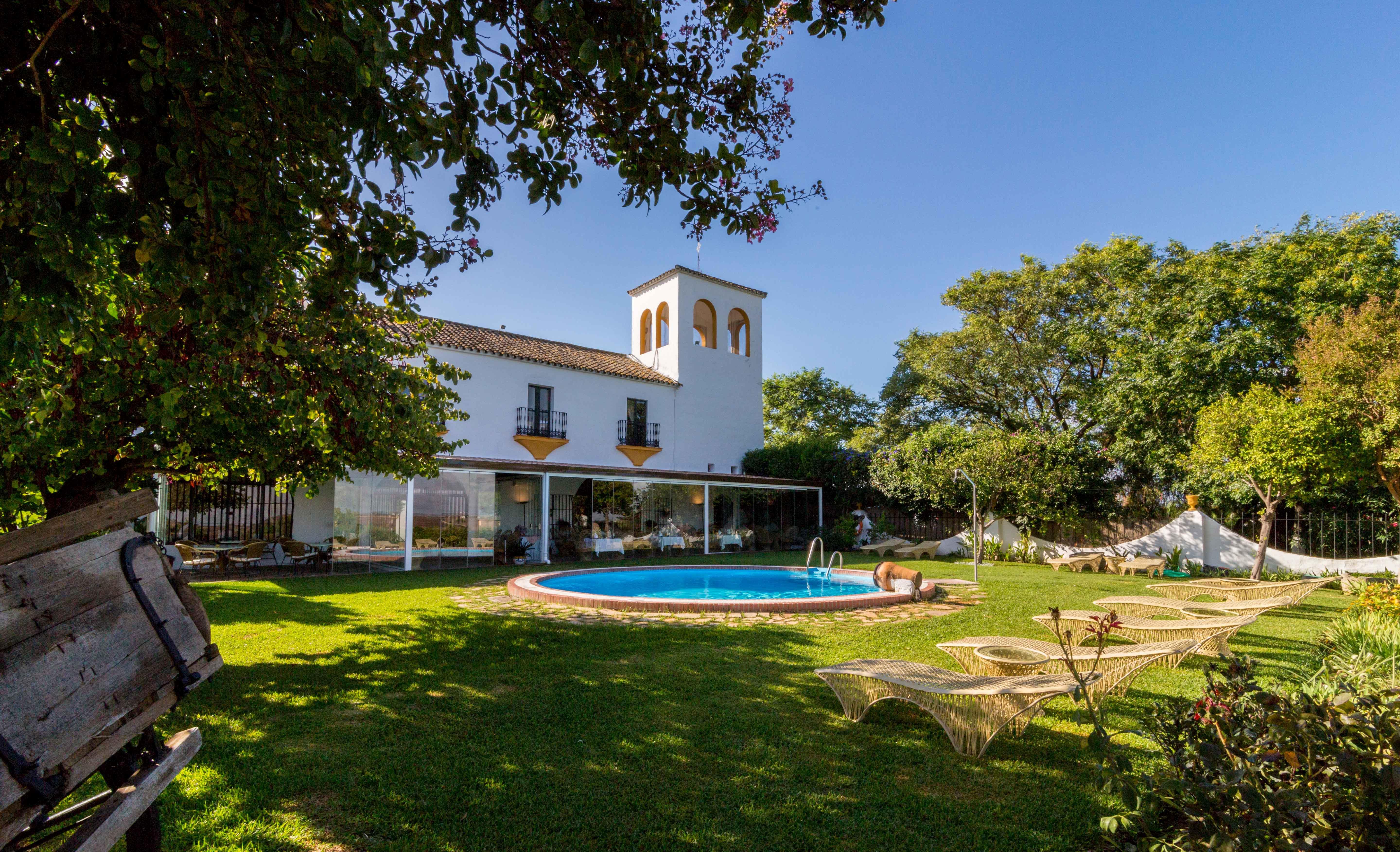 Hacienda El Santiscal Adults Only Hotel Arcos de la Frontera Exterior foto